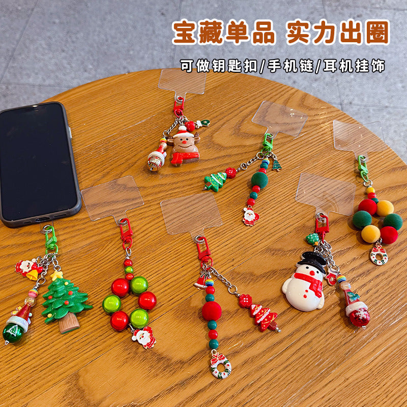 Wholesale DIY  Beaded Chain Keychain
